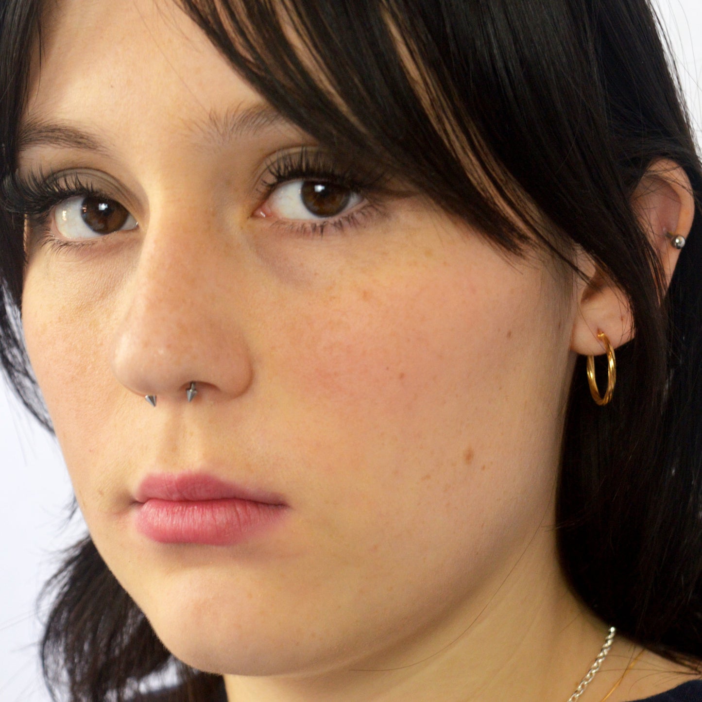 Italian 9ct Gold Hoop Earrings