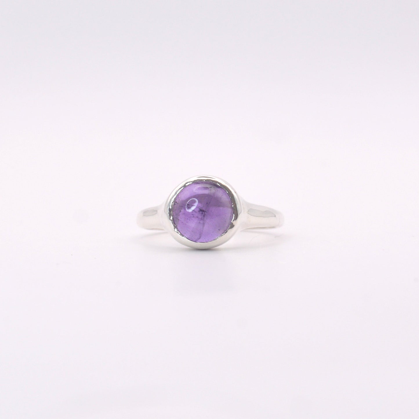 Artemis Ring | Celestial African Amethyst Sterling Silver Ring