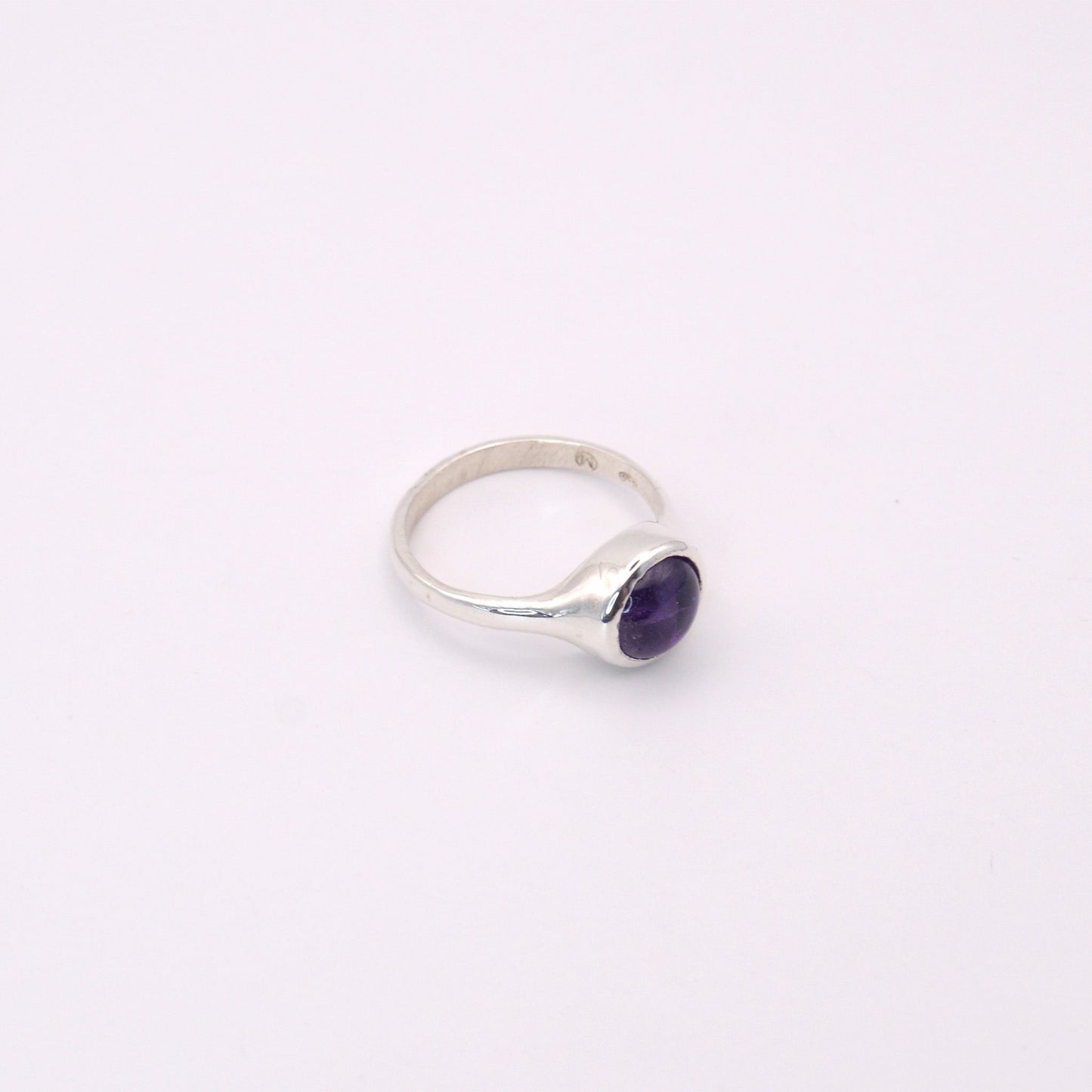 Artemis Ring | Celestial African Amethyst Sterling Silver Ring