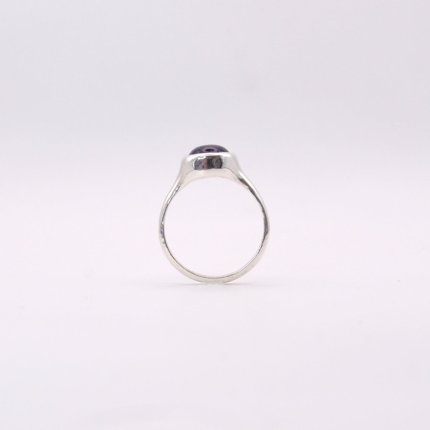 Artemis Ring | Celestial African Amethyst Sterling Silver Ring