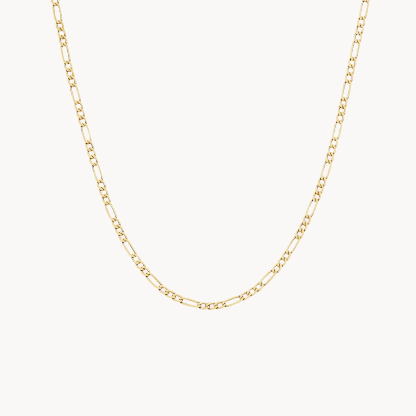 Solid 9ct Gold Figaro Chain