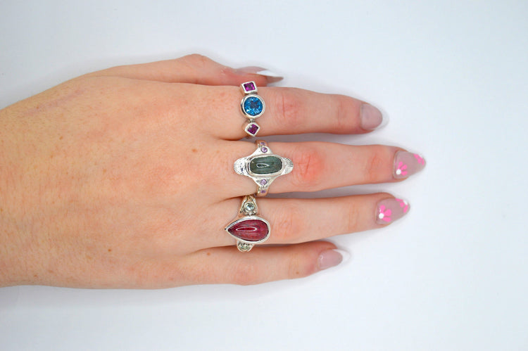 Mystical Gemstone Rings | Handmade in Sterling Silver & Gold