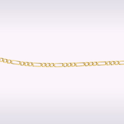 Solid 9ct Gold Figaro Chain