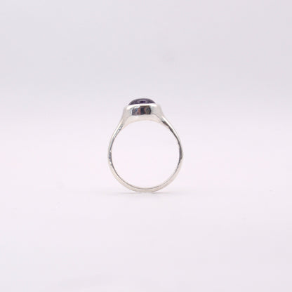 Artemis Ring | Celestial African Amethyst Sterling Silver Ring